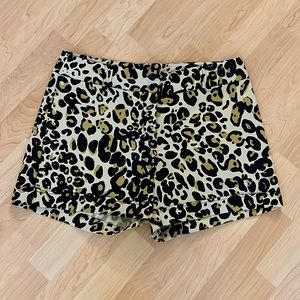 Gorgeous Size 12 COURNTENAY leopard-print shorts. Never Worn!
